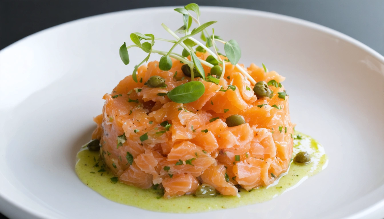 tartare di salmone